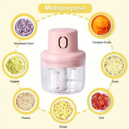 Mini Processador LiteChef™ 250 ml – Sem Fio & Recarregável